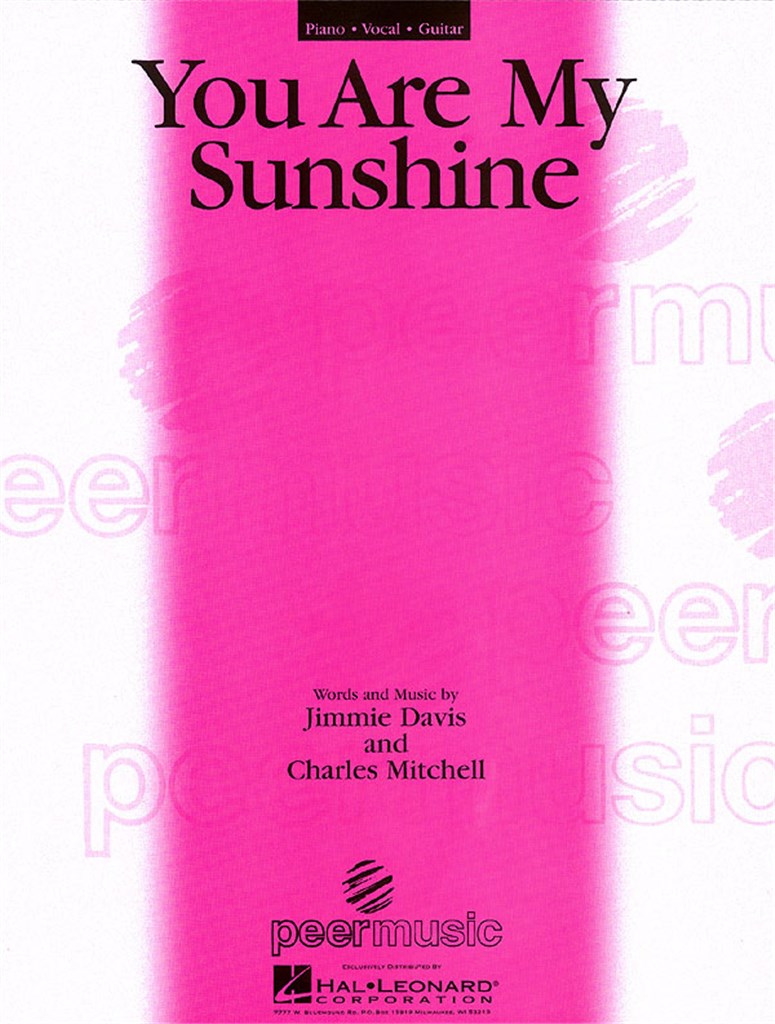 You are my Sunshine